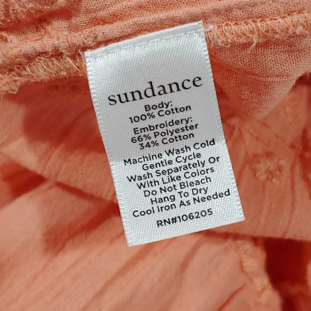 SUNDANCE EMBROIDERED PULLOVER TOP (936) - Picture 6 of 16